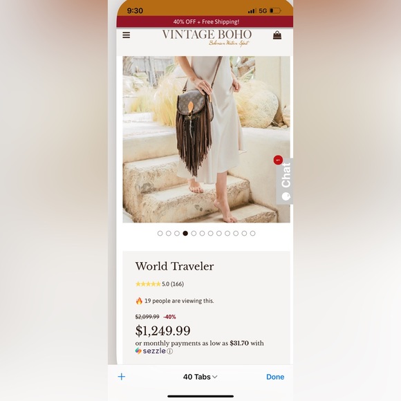 Vintage Boho Bags Louis Vuitton up-cycled Monogram World Traveler Bag - Picture 3 of 17